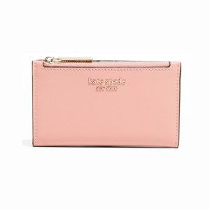 Kate Spade Spencer Small Slim Bifold Wallet SERENE PINK